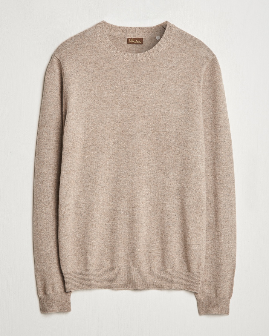 Stenströms Cashmere Crewneck Beige – Beige