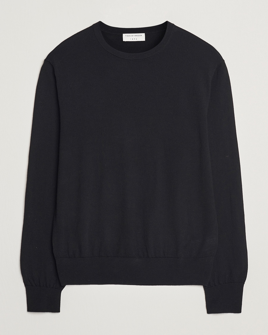 Herre | Pullovers rund hals | Tiger of Sweden | Connor Crew Neck Pullover Black