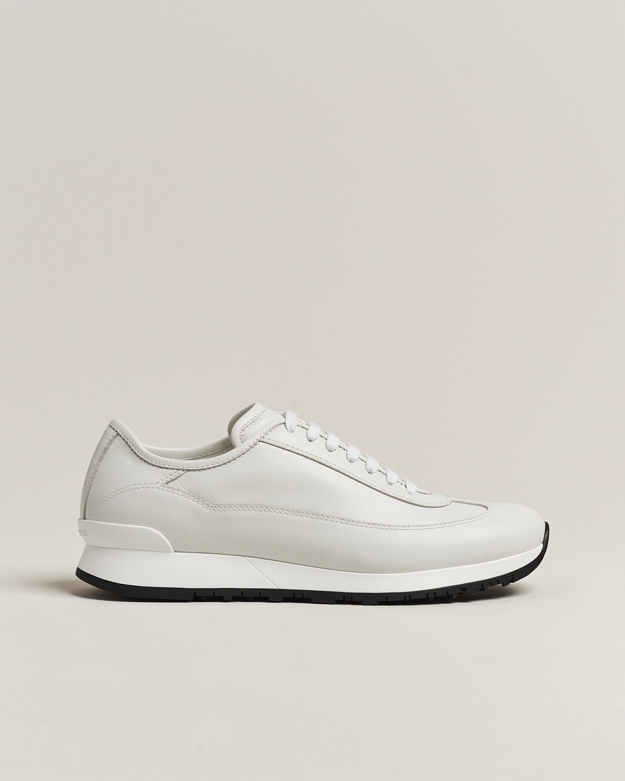 Herre | | John Lobb | Foundry Running Sneakers White Calf