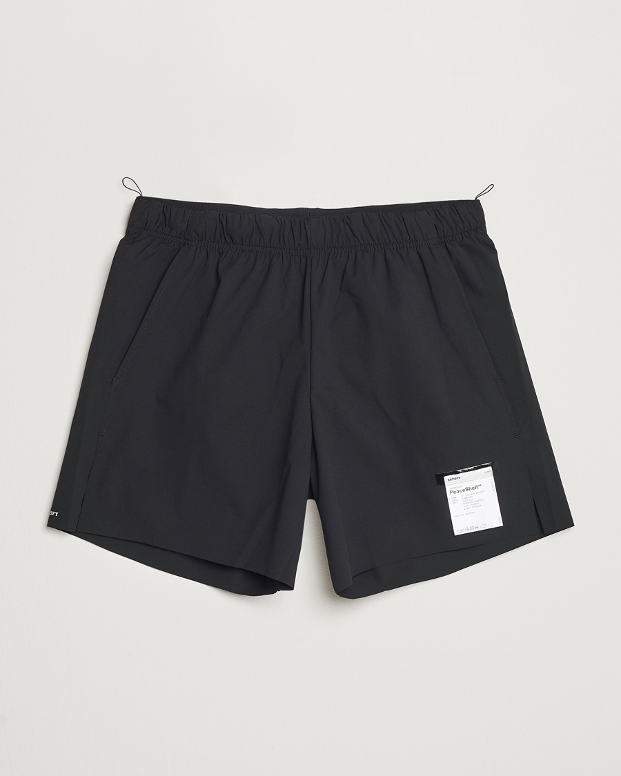 Herre | Funksjonsshorts | Satisfy | PeaceShell 5 Inch Shorts Black