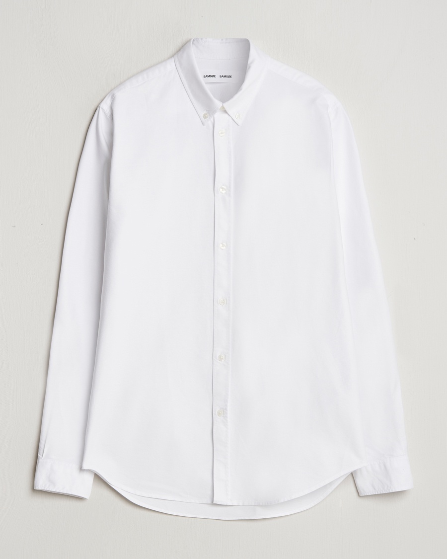Samsøe Samsøe Saliam Oxford Shirt White – Hvit