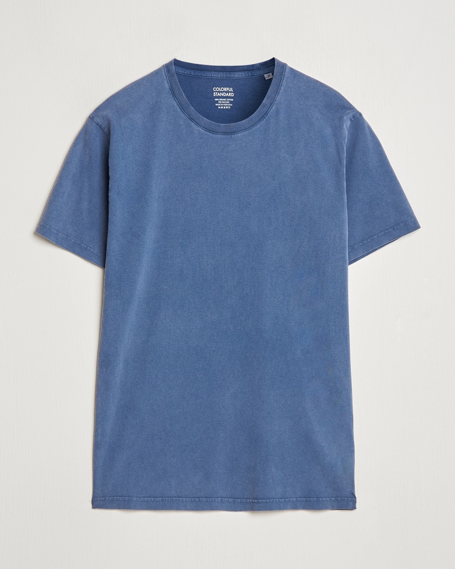 Colorful Standard Classic Organic T-Shirt Neptune Blue – Blå
