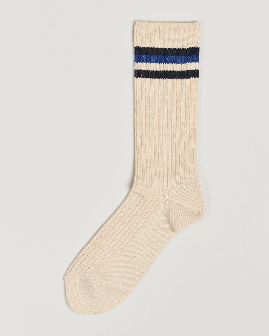 Herre | Sokker | Kamakura Shirts | Vintage Ivy Socks Blue