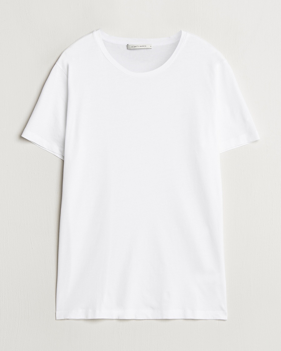 A Day's March Lightweight T-Shirt White – Hvit