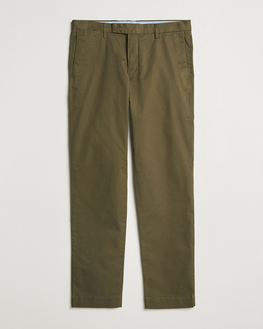 Polo Ralph Lauren Hudson Slim Fit Stretch Chinos Canopy Olive – Grønn