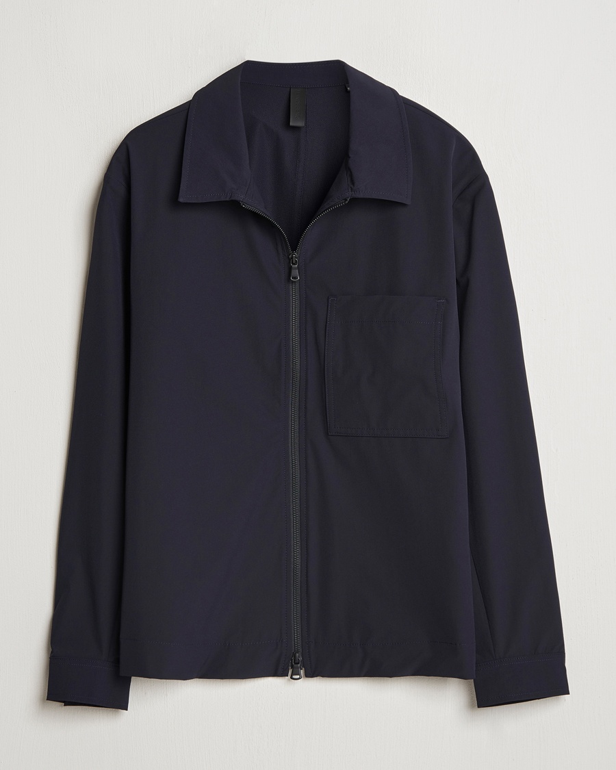 Herre | Salg klær | J.Lindeberg | Jake Zipped Overshirt Navy