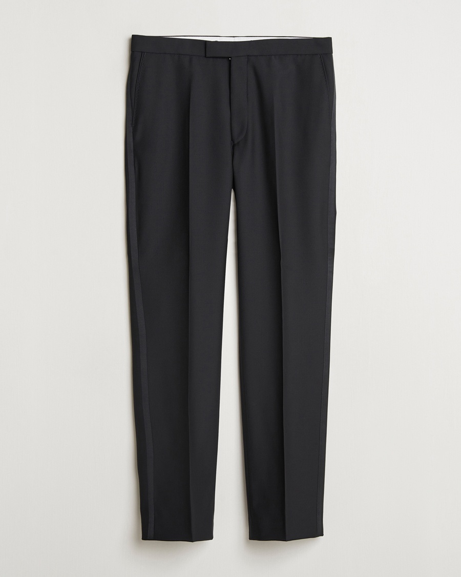 Herre | | Oscar Jacobson | Del Tuxedo Trousers Black