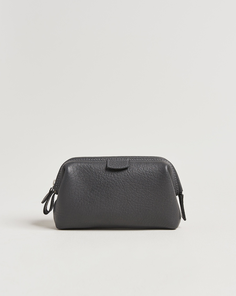 Herre | Toalettmapper | F. Hammann | Small Washbag Grey