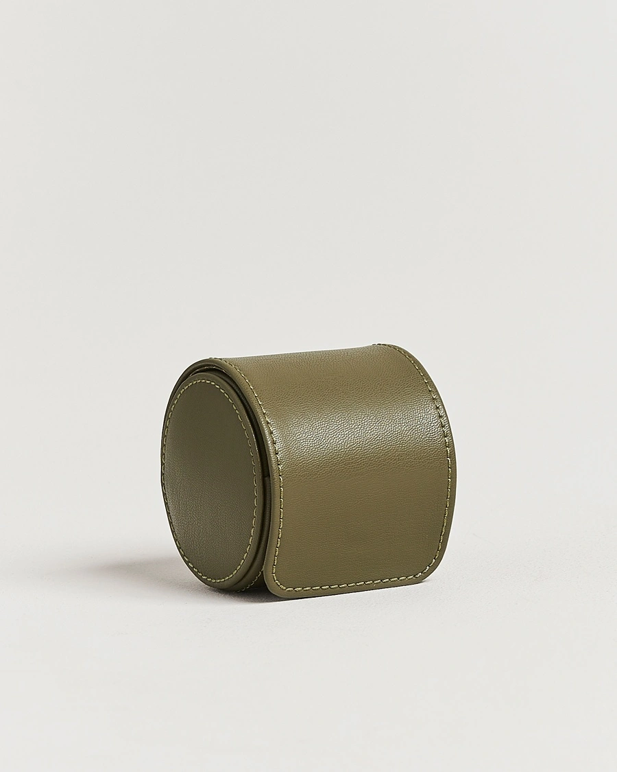 WOLF Single Watch Roll Earth Olive – Grønn