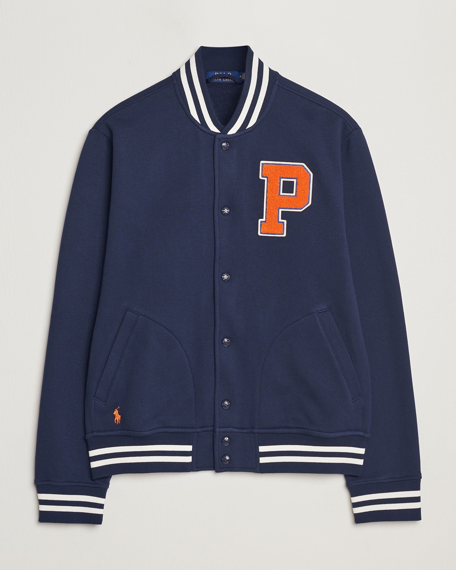 Herre | Tidsbegrenset sesongtilbud | Polo Ralph Lauren | Baseball Varsity Jacket Cruise Navy