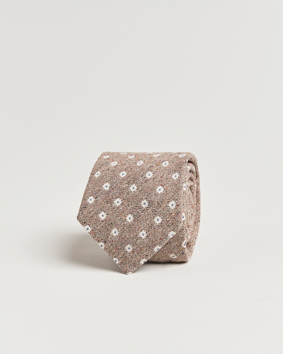 Herre | Dress | Amanda Christensen | Silk/Cotton Bourette 8cm Tie Sand
