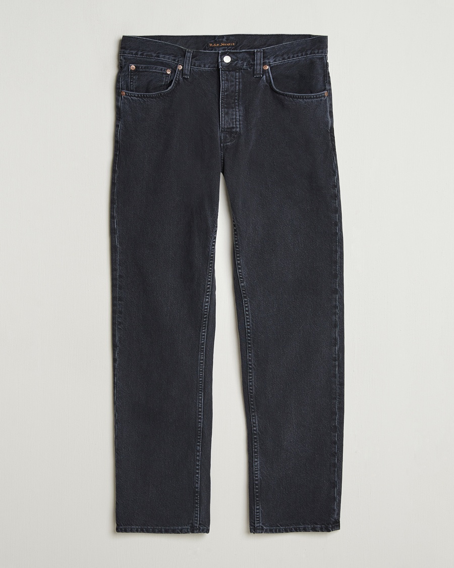 Herre | Straight leg | Nudie Jeans | Rad Rufus Jeans Black Vintage