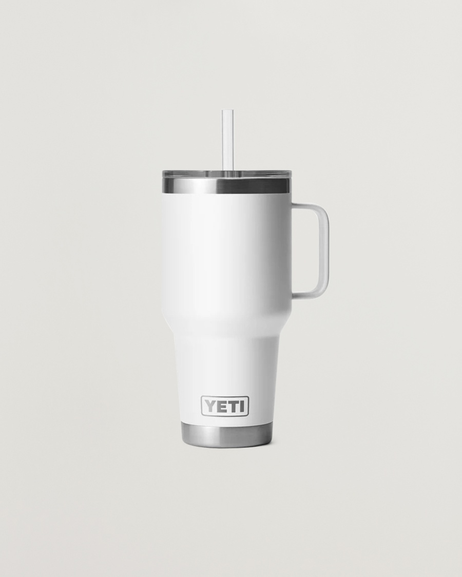 YETI Rambler 35 Oz Straw Mug White – Hvit
