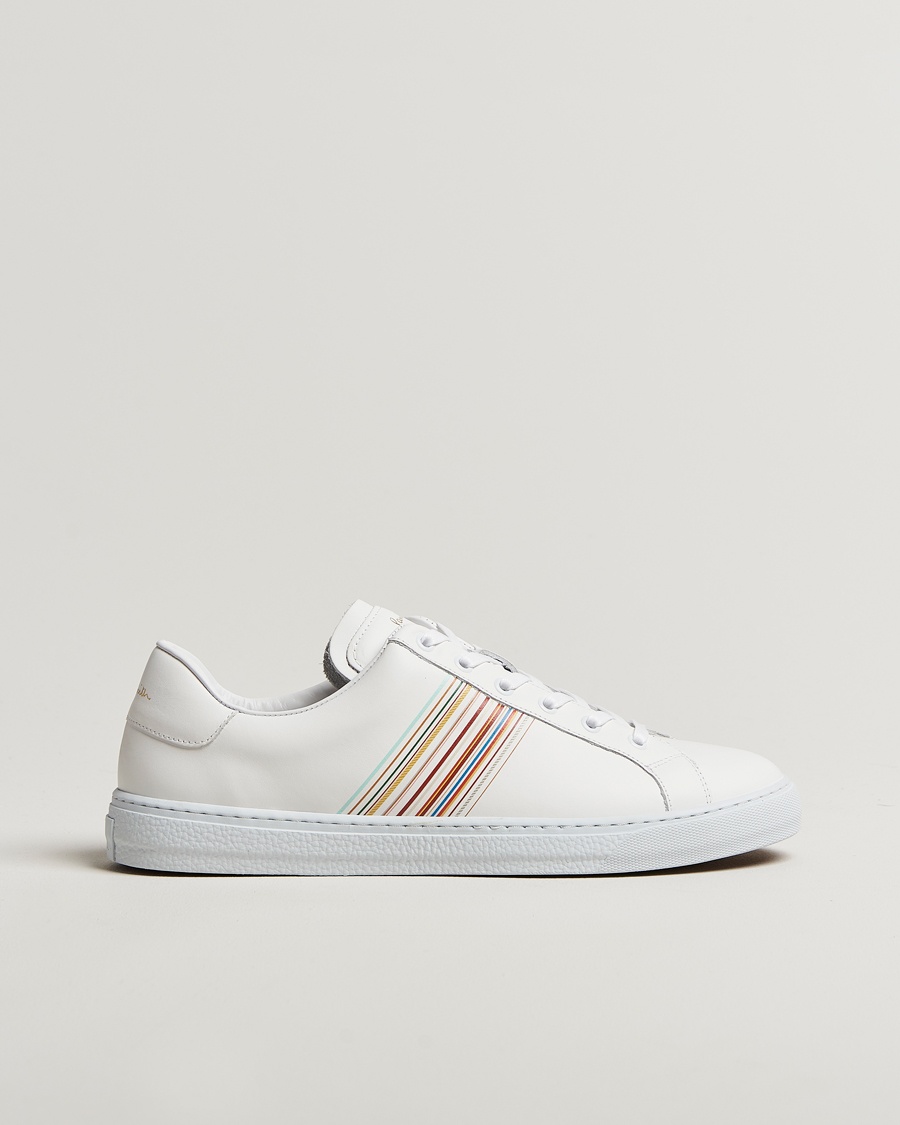 Herre | | Paul Smith | Hansen Leather Sneaker White