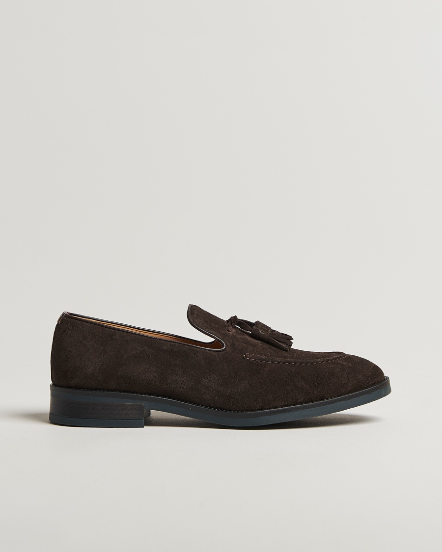 Herre | Tidsbegrenset sesongtilbud | Paul Smith | Lawrence Suede Tassle Loafer Dark Brown