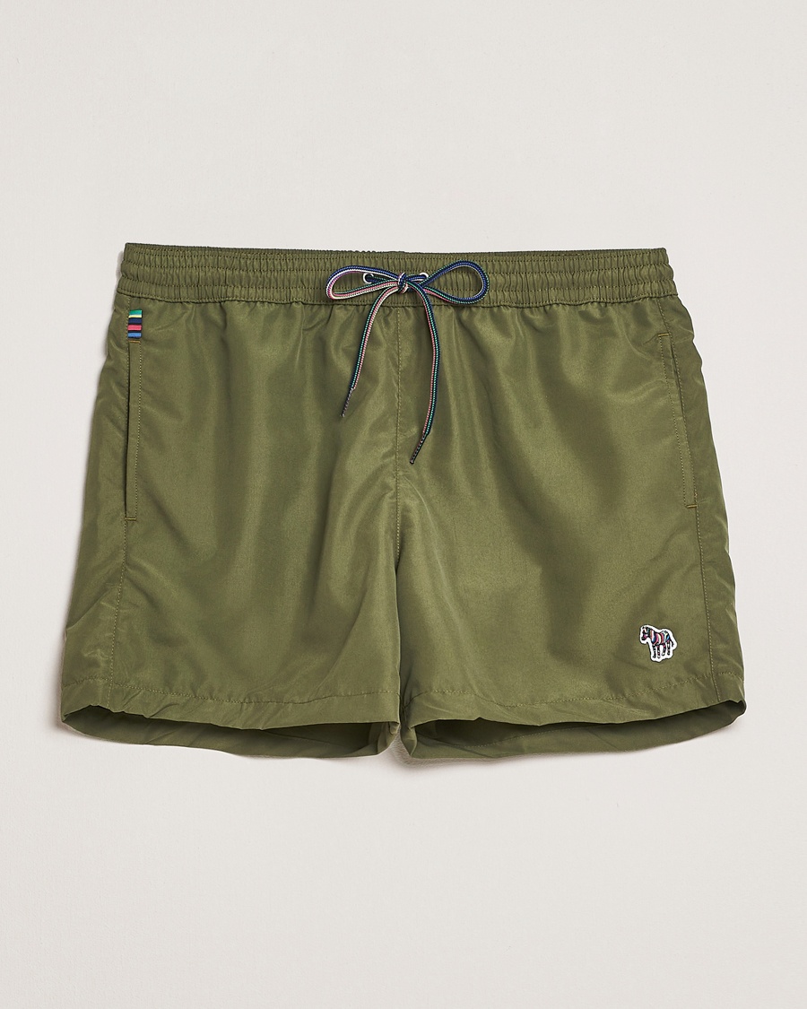 Herre | Badeshorts | Paul Smith | Zebra Swimshorts Green