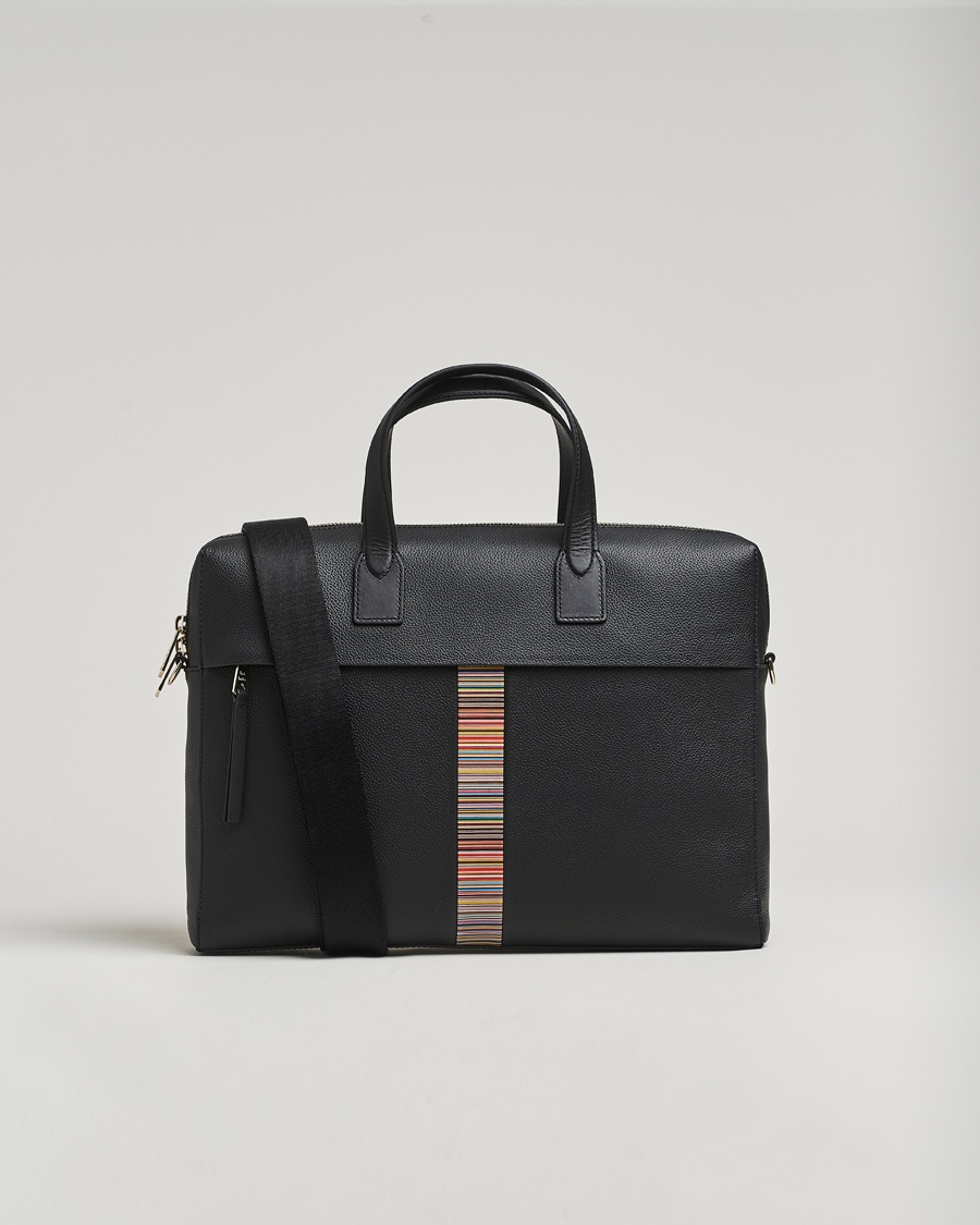 Herre | Dokumentvesker | Paul Smith | Signature Trim Briefcase Black