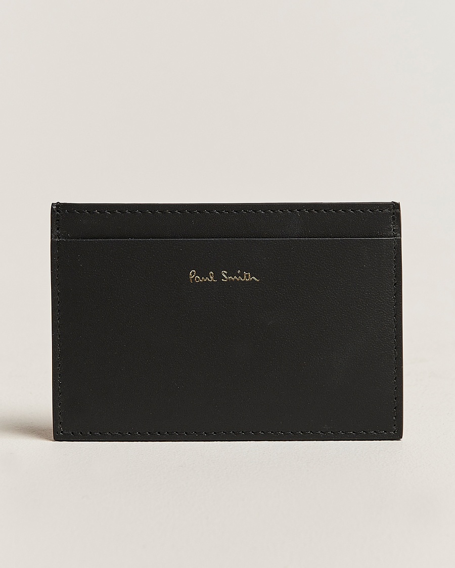 Paul Smith Paul SmithSignature Stripe Card HolderBlack – Svart