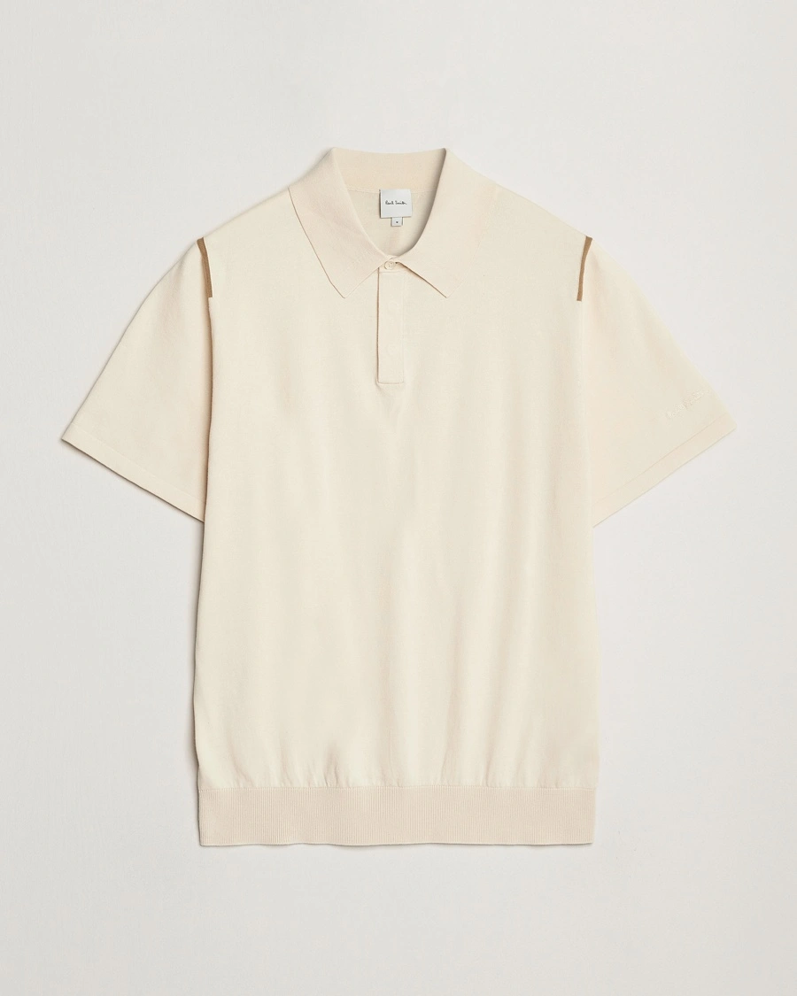 Herre | Tidsbegrenset sesongtilbud | Paul Smith | Cotton Knitted Polo White