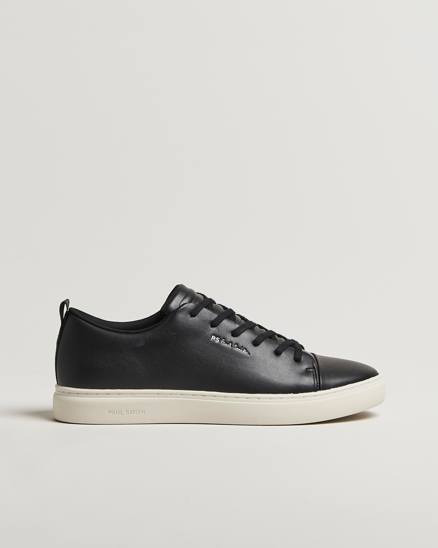 PS Paul Smith Lee Cap Toe Leather Sneaker Black – Svart