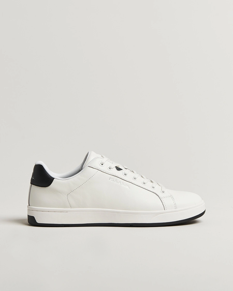 Herre | PS Paul Smith | PS Paul Smith | Albany Leather Sneaker White/Black