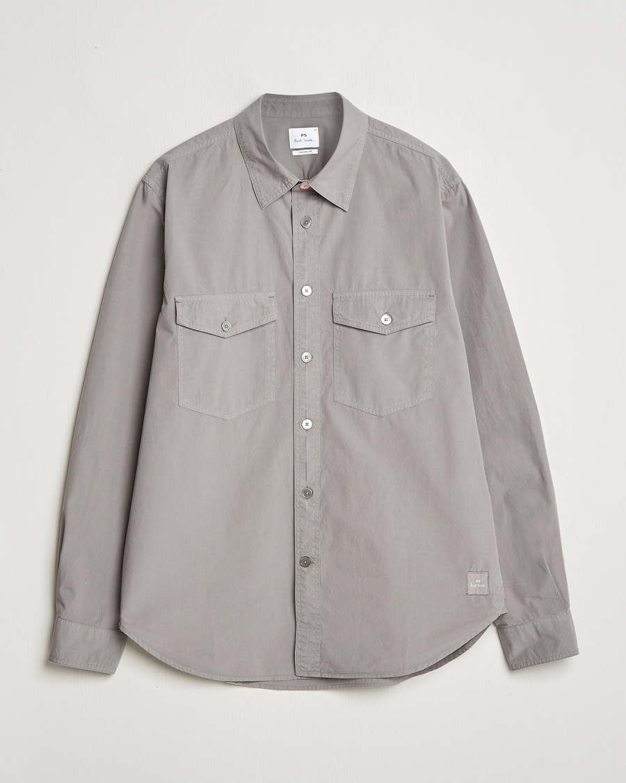 Herre | PS Paul Smith | PS Paul Smith | Casual Fit Overshirt Grey