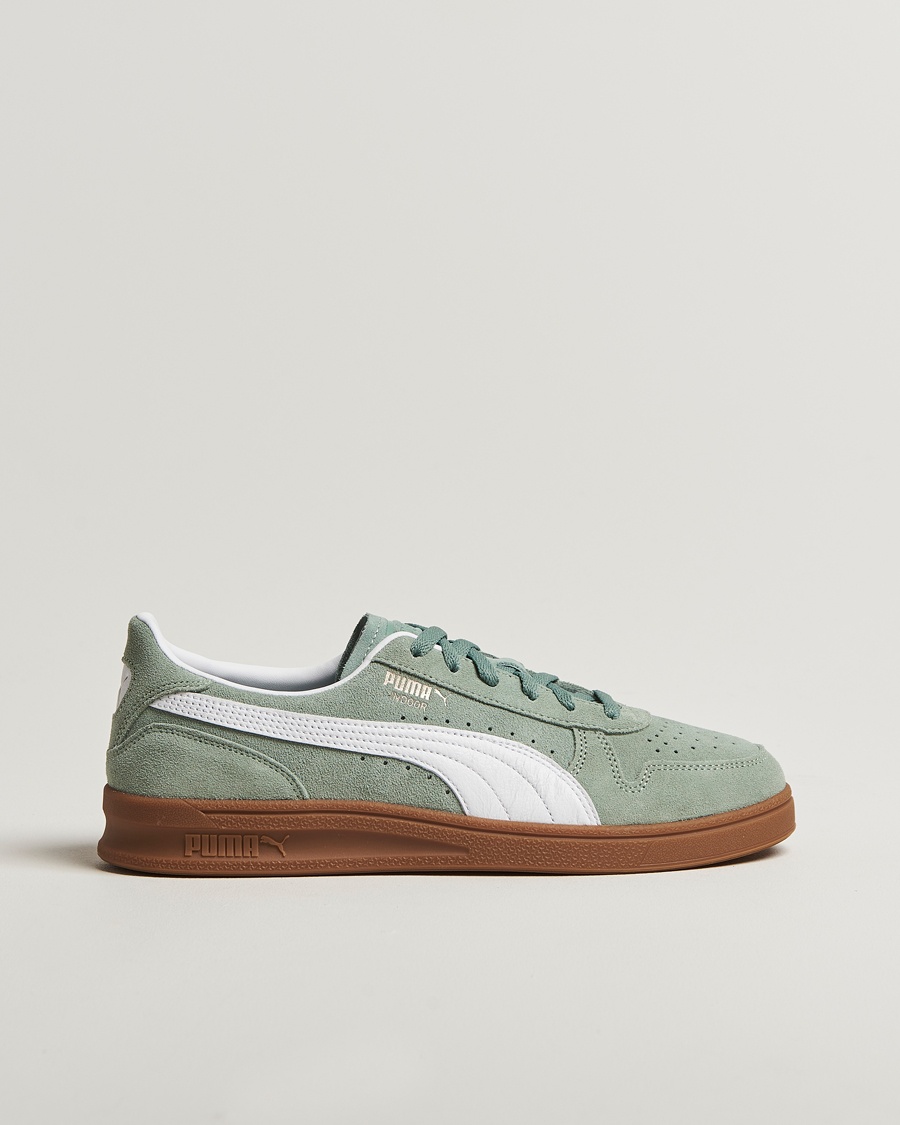 Herre | Sko | Puma | Indoor Soft Sneaker Green Moon