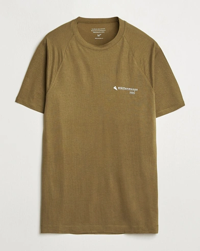 Herre | Klättermusen | Klättermusen | Groa Short Sleeve T-Shirt Olive