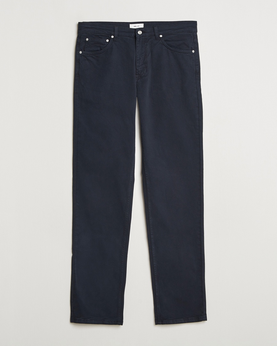 Herre | Klær | NN07 | Tony 5-Pocket Pants Navy Blue