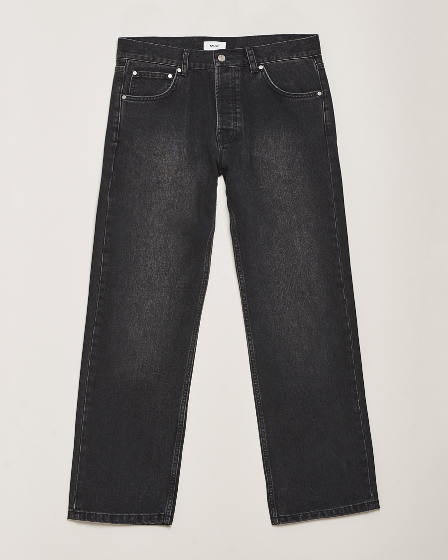 Herre | Svarte jeans | NN07 | Sonny Regular Fit Jeans Washed Black
