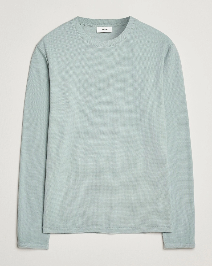 Herre | Klær | NN07 | Clive Knitted Sweater Steely Blue