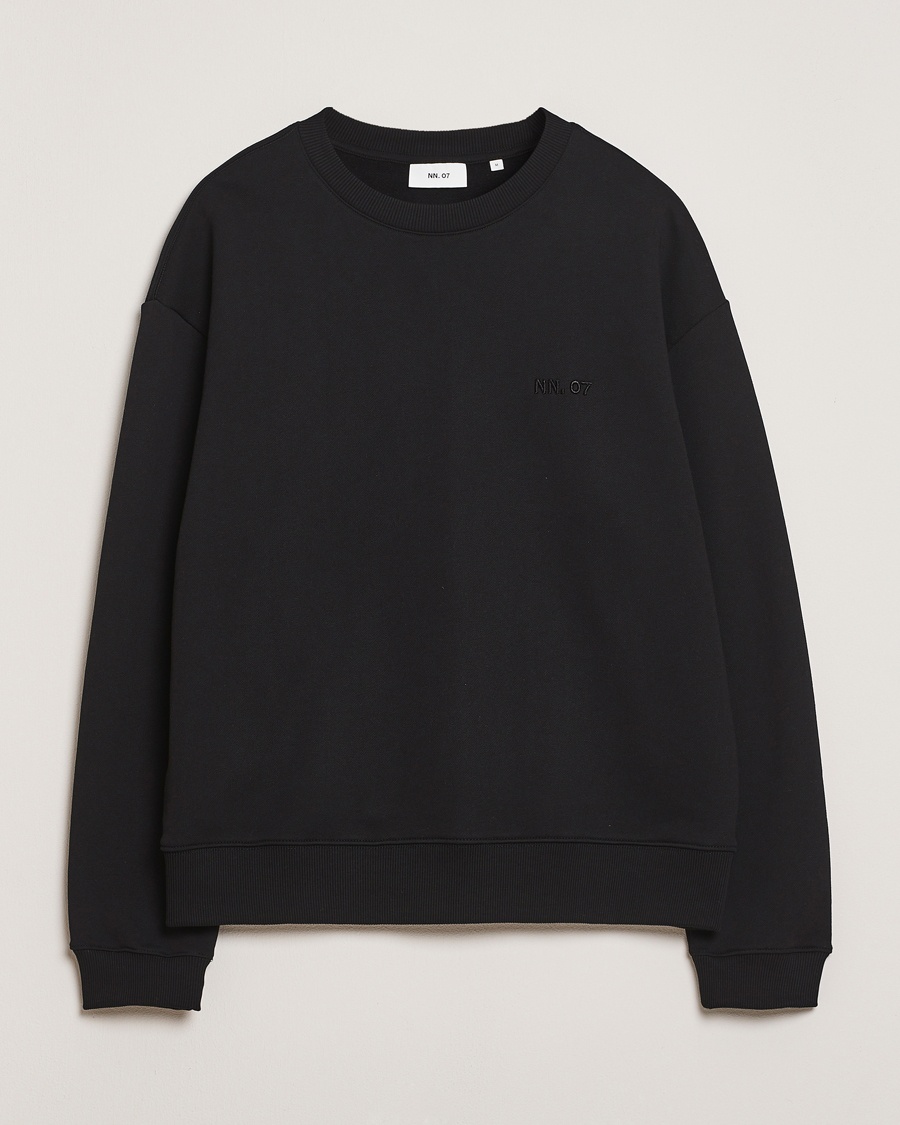 Herre | Klær | NN07 | David Crew Neck Sweatshirt Black