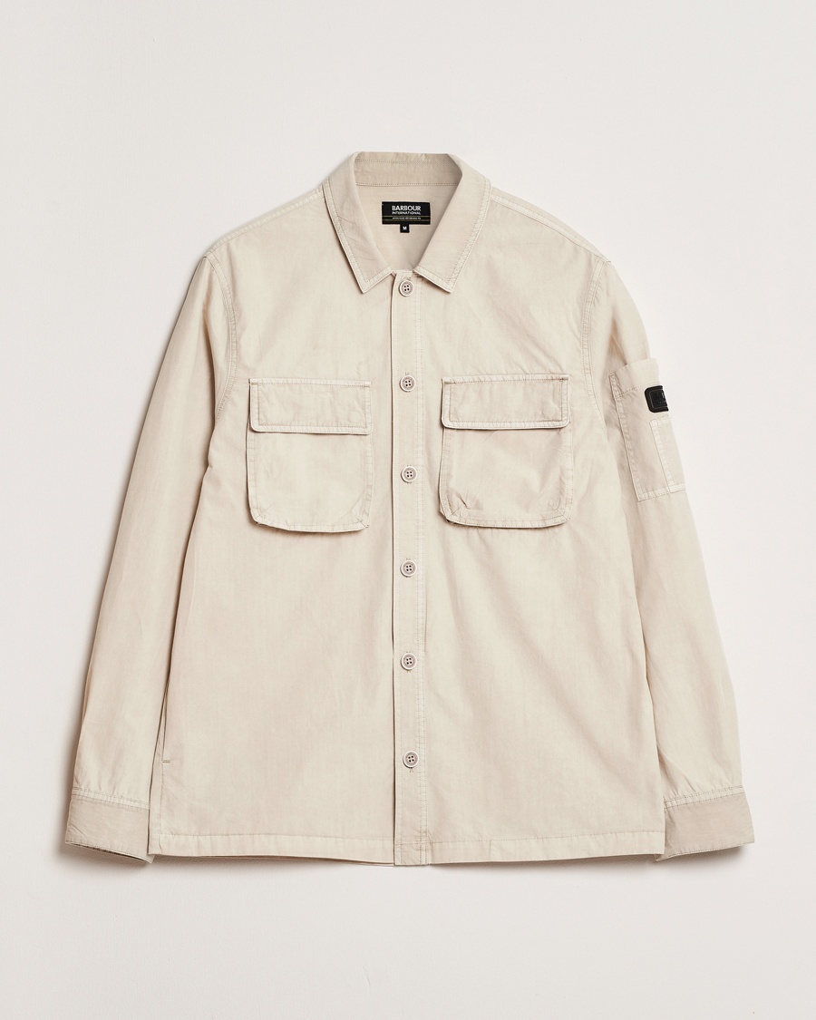 Herre | Overshirts | Barbour International | Kenneth GD Overdye Overshirt Mist
