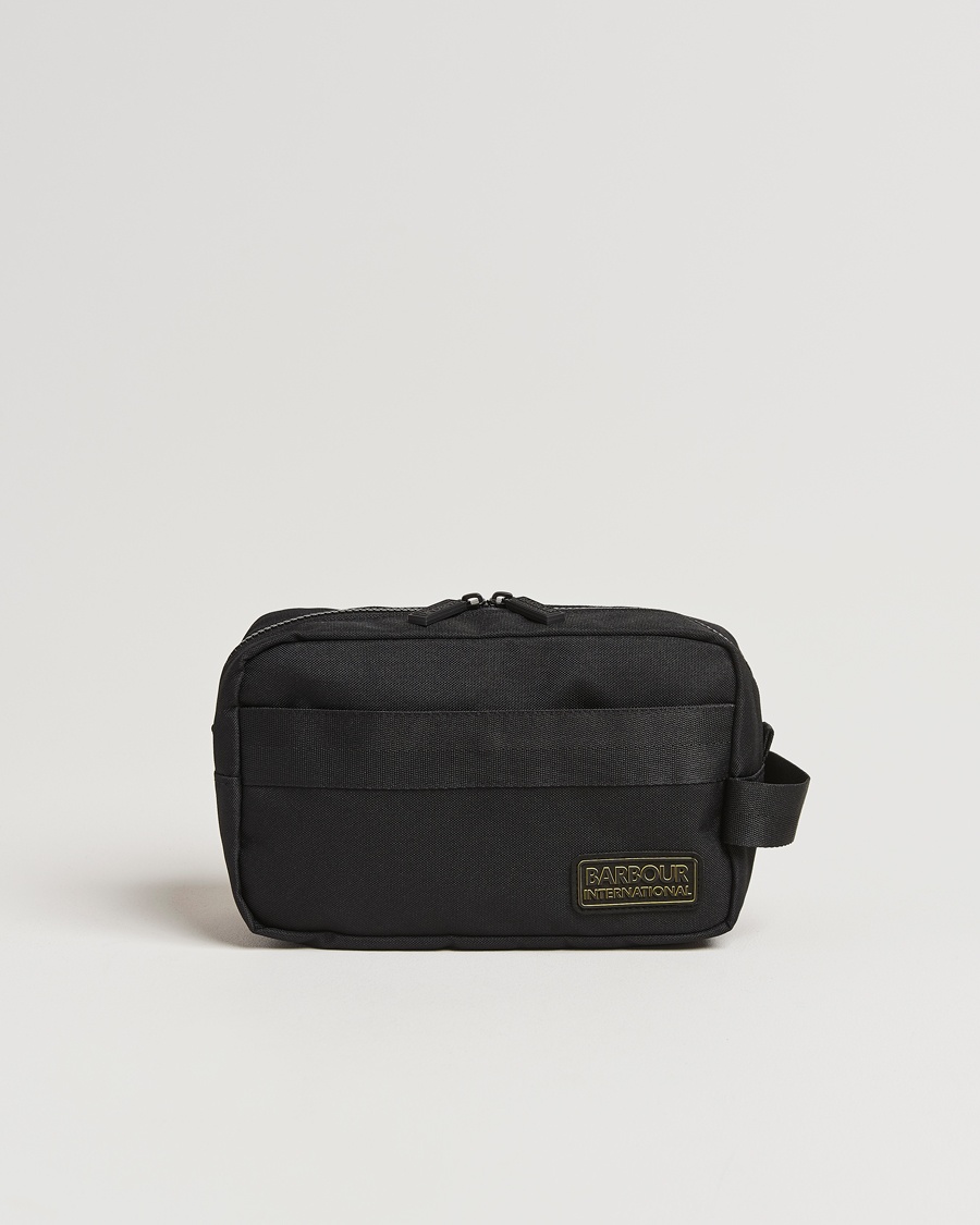 Herre | Vesker | Barbour International | Knockhill Washbag Black