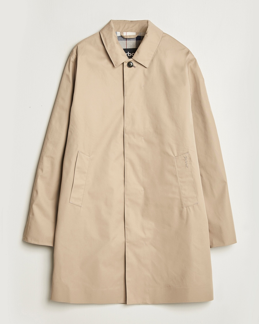 Herre | | Barbour Lifestyle | Rokig Waterproof Car Coat Washed Stone