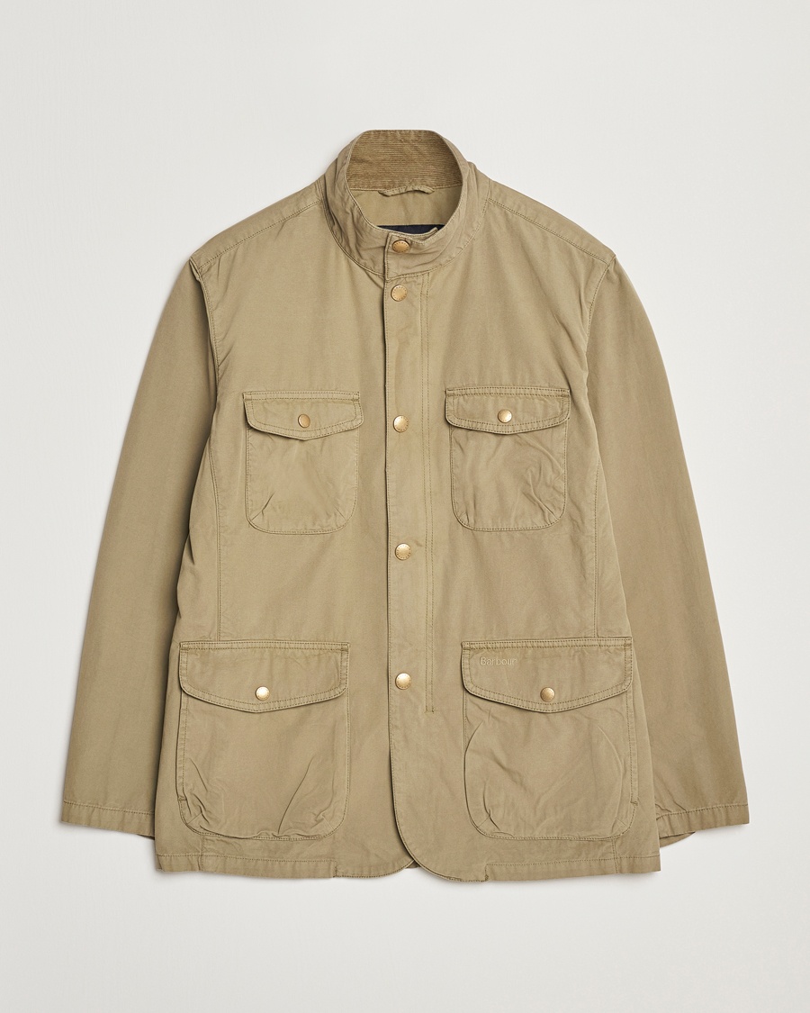 Herre | Fieldjakker | Barbour Lifestyle | Ogston Casual Jacket Bleached Olive