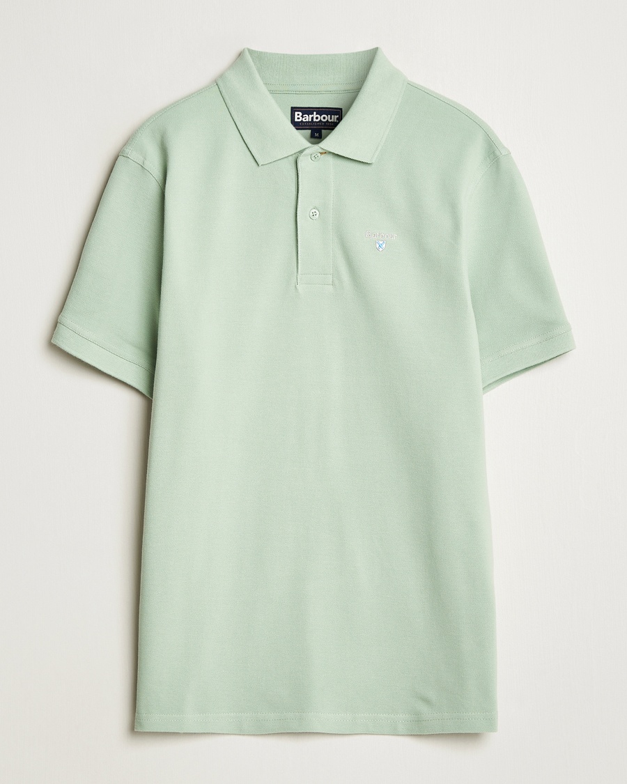 Barbour Lifestyle Sports Polo Pale Apple – Grønn