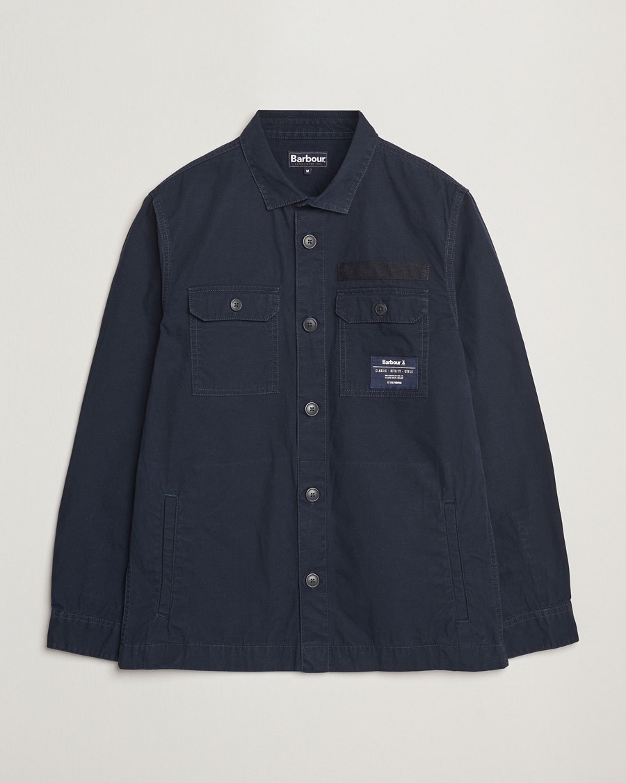 Herre | Overshirts | Barbour Lifestyle | Bidlam Overshirt Navy