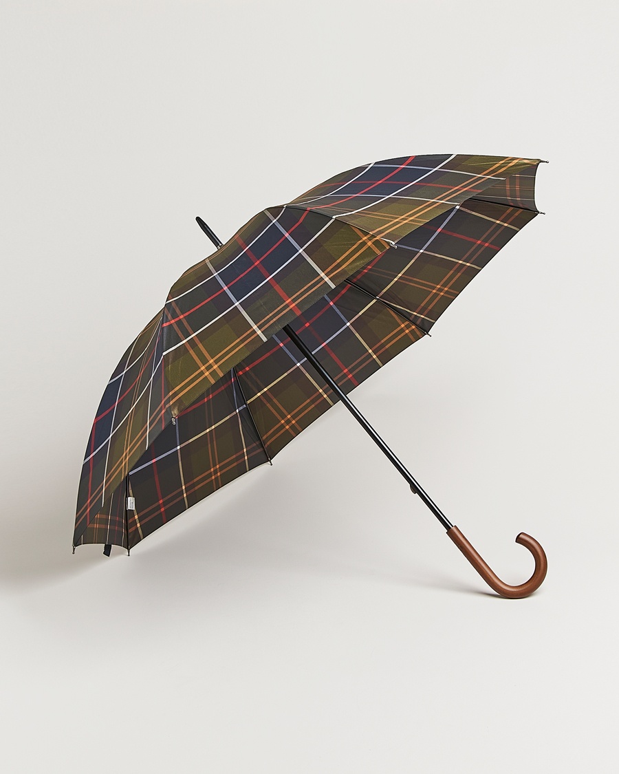 Barbour LifestyleFull Length Tartan UmbrellaClassic Tartan – Grønn