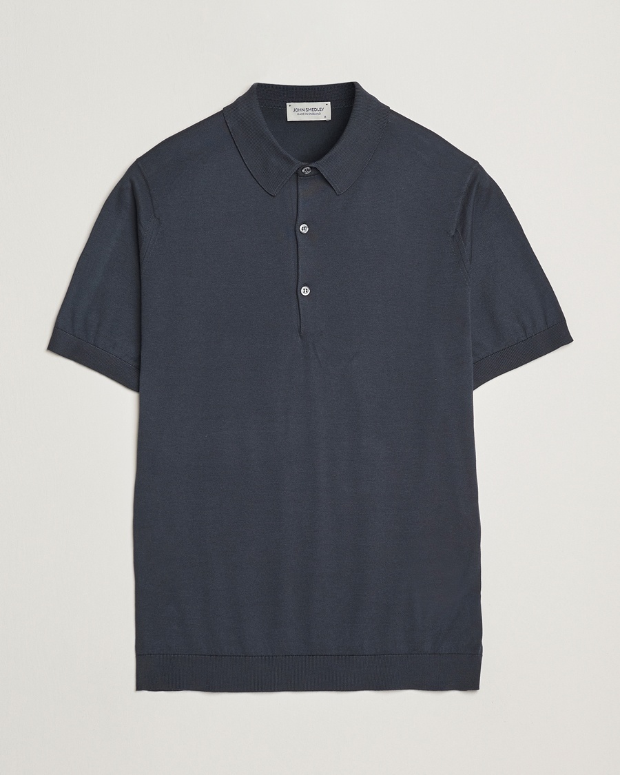 Herre | John Smedley | John Smedley | Adrian Slim Fit Sea Island Polo Flint