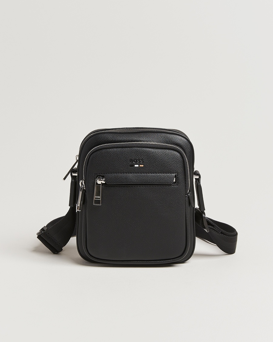 Herre | Skuldervesker | BOSS BLACK | Ray Mini Crossbody Bag Black