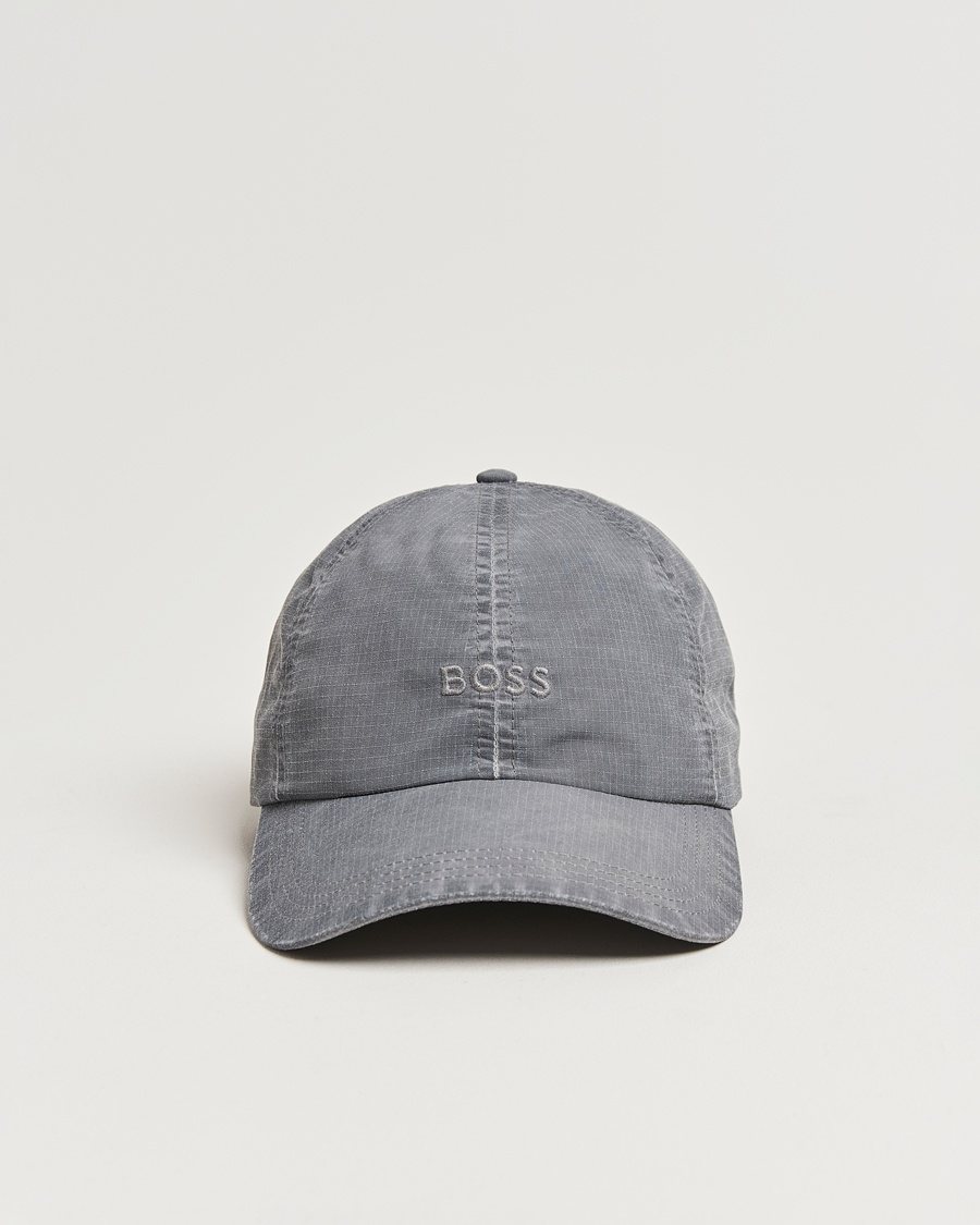 Herre | Caps | BOSS ORANGE | Derrel Washed Logo Cap Black