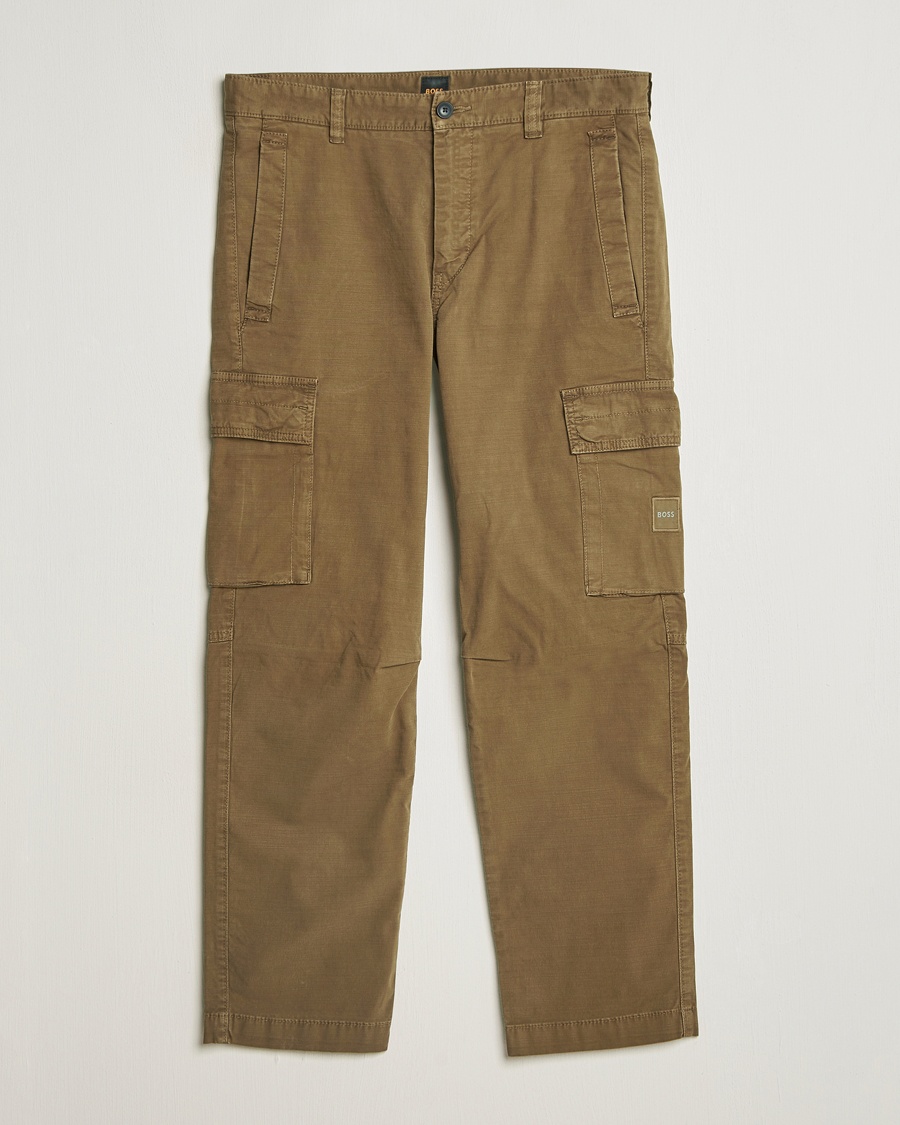 Herre | Klær | BOSS ORANGE | Sisla 8 Cargo Pants Open Green