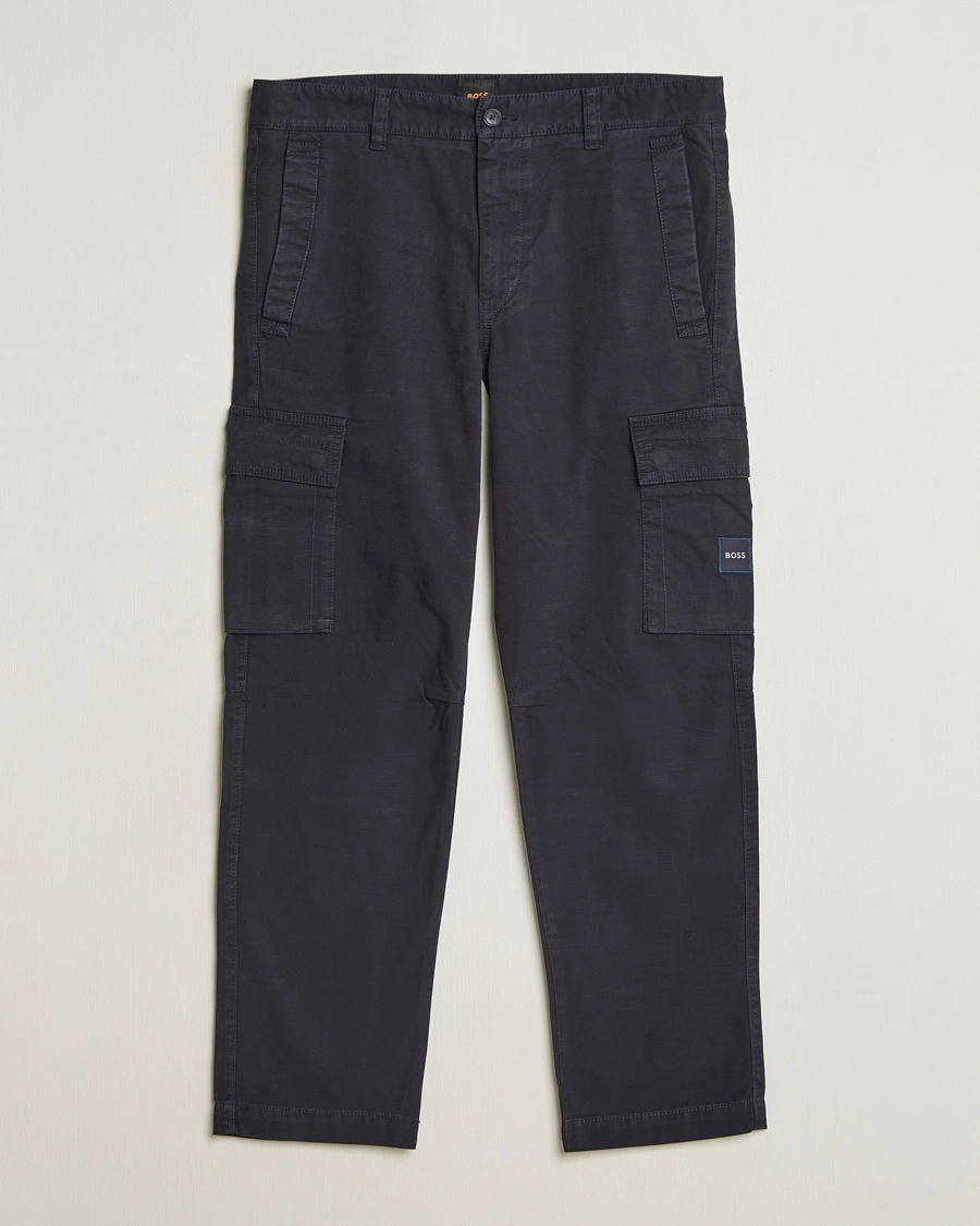 Herre | Klær | BOSS ORANGE | Sisla 8 Cargo Pants Dark Blue