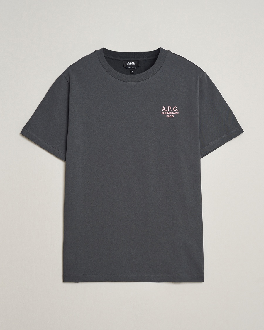 Herre | Klær | A.P.C. | Rue Madame T-Shirt Anthracite