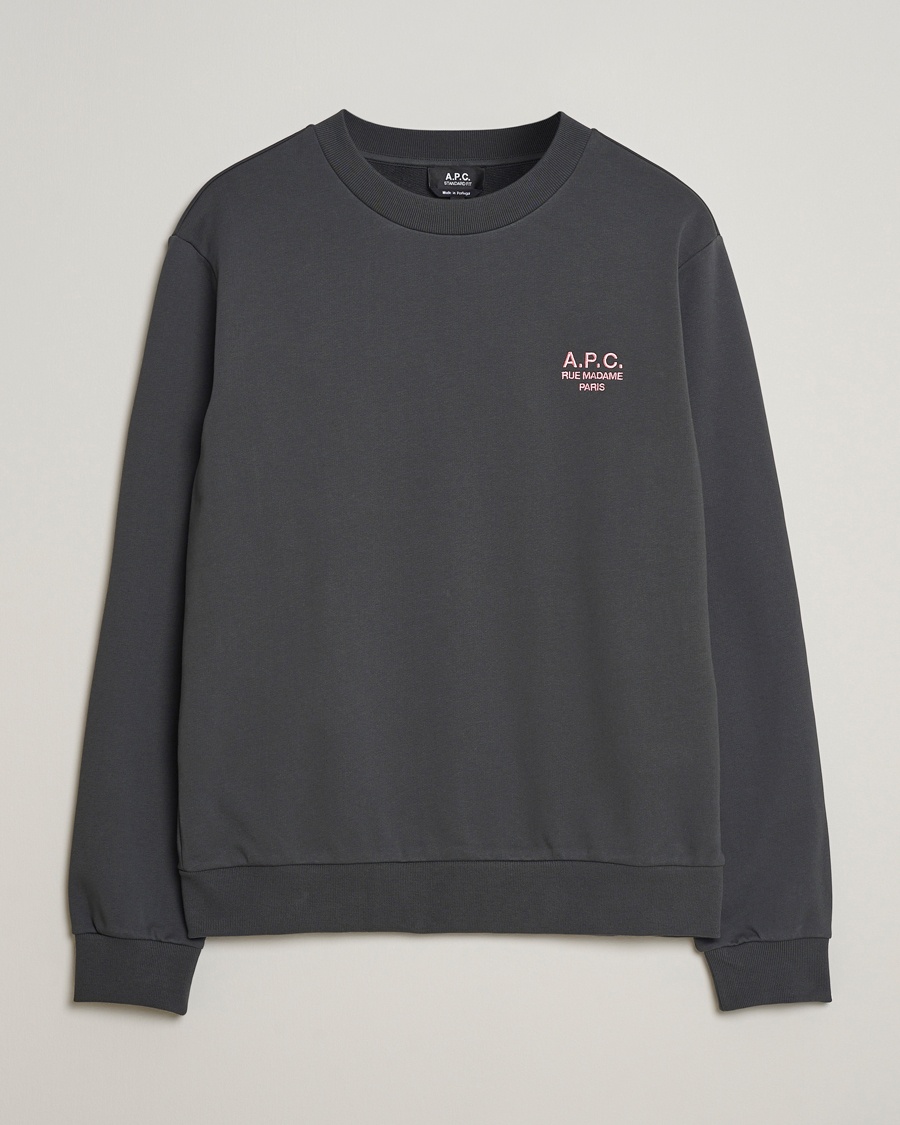 Herre | Klær | A.P.C. | Rue Madame Sweatshirt Anthracite