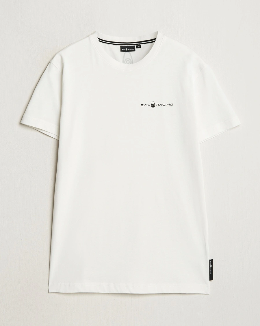 Herre | T-Shirts | Sail Racing | Bowman Crew Neck T-Shirt Storm White
