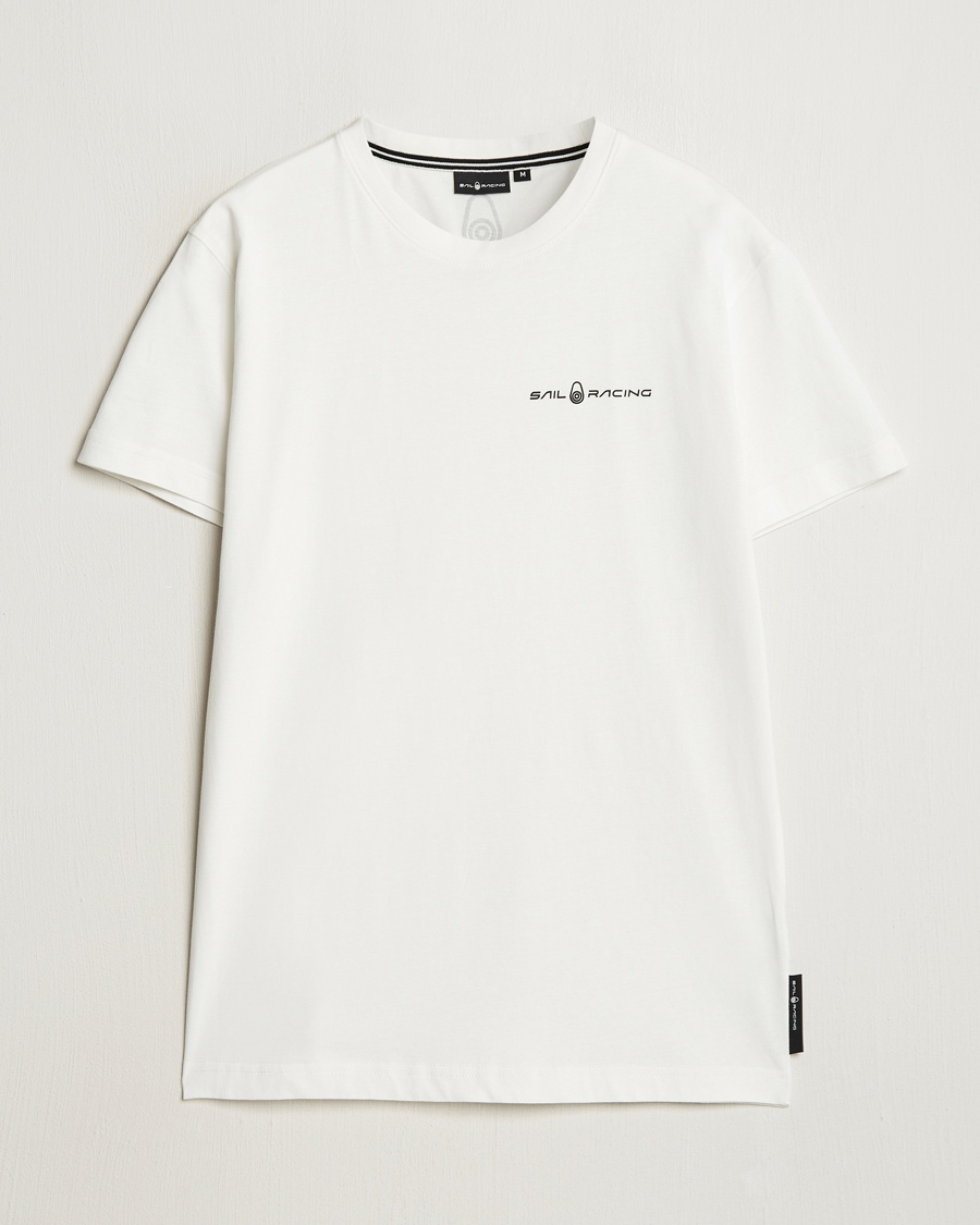 Sail Racing Bowman Crew Neck T-Shirt Storm White – Hvit