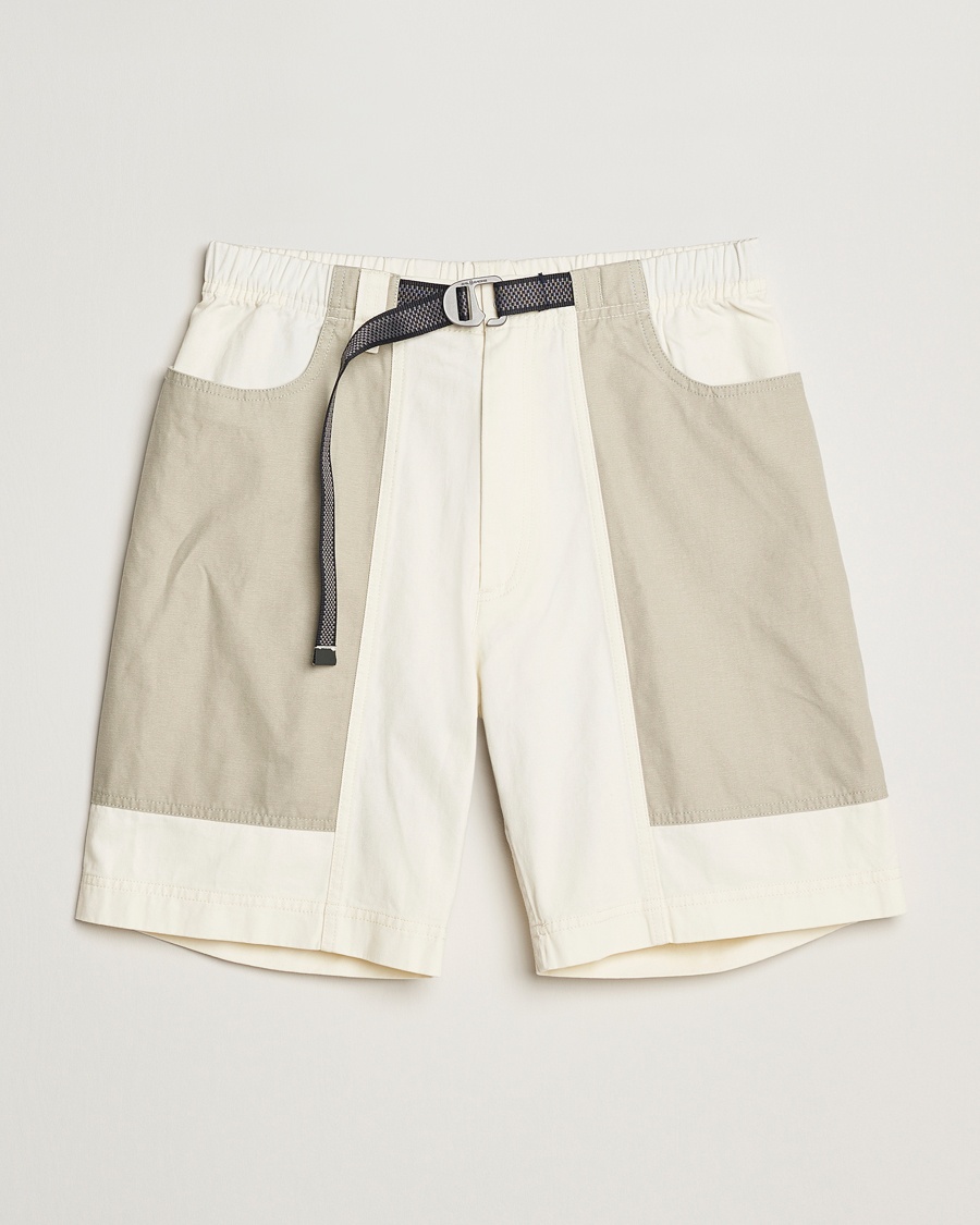 Sail Racing Breeze Cotton Twill Blocked Shorts Off White – Hvit