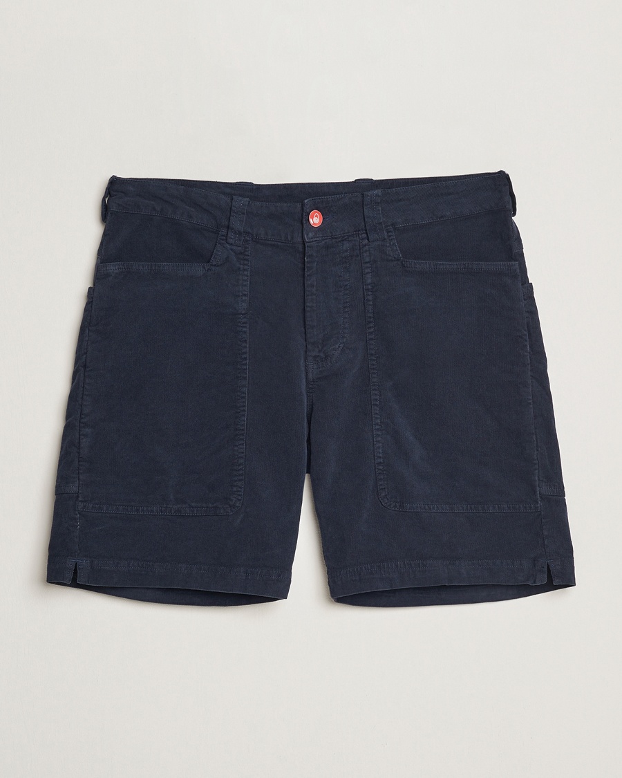 Sail Racing Grinder Corduroy Shorts Dark Navy – Blå